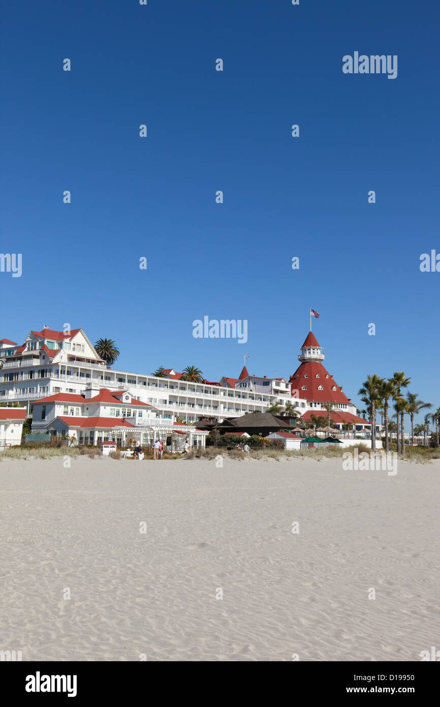 Hotel del Coronado in San Diego, California, USA. Stock Photo