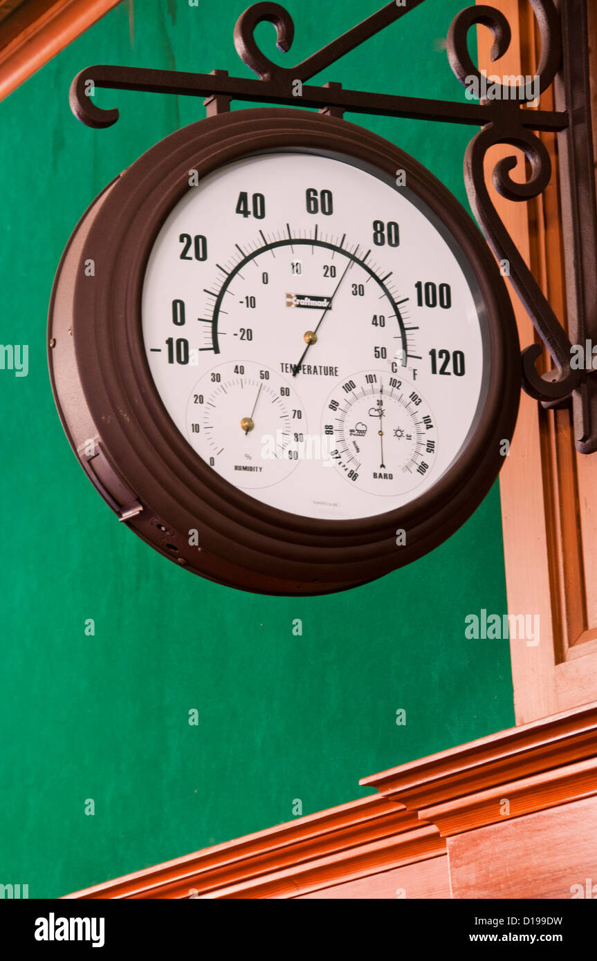 Old fashioned thermometer hires stock photography and images Alamy