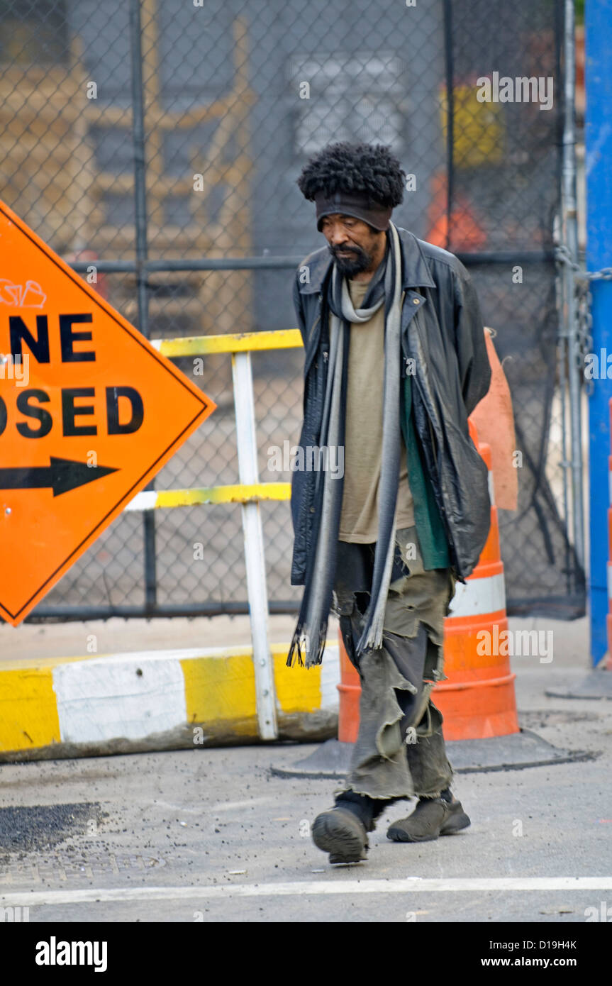 Homeless downtown new york city hi-res stock photography and images - Alamy
