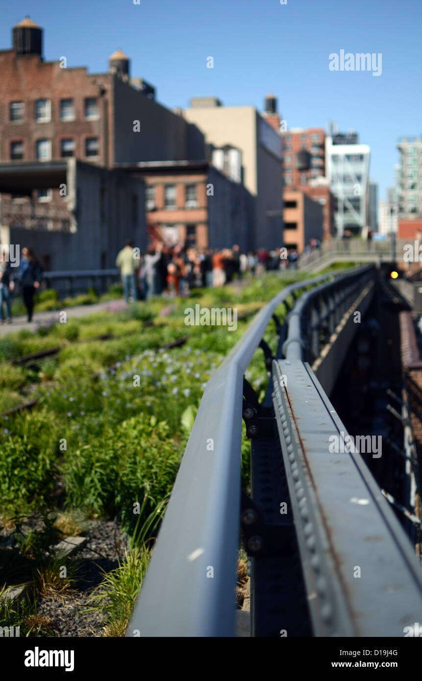 High Line Park, Manhattan Stock Photo Alamy