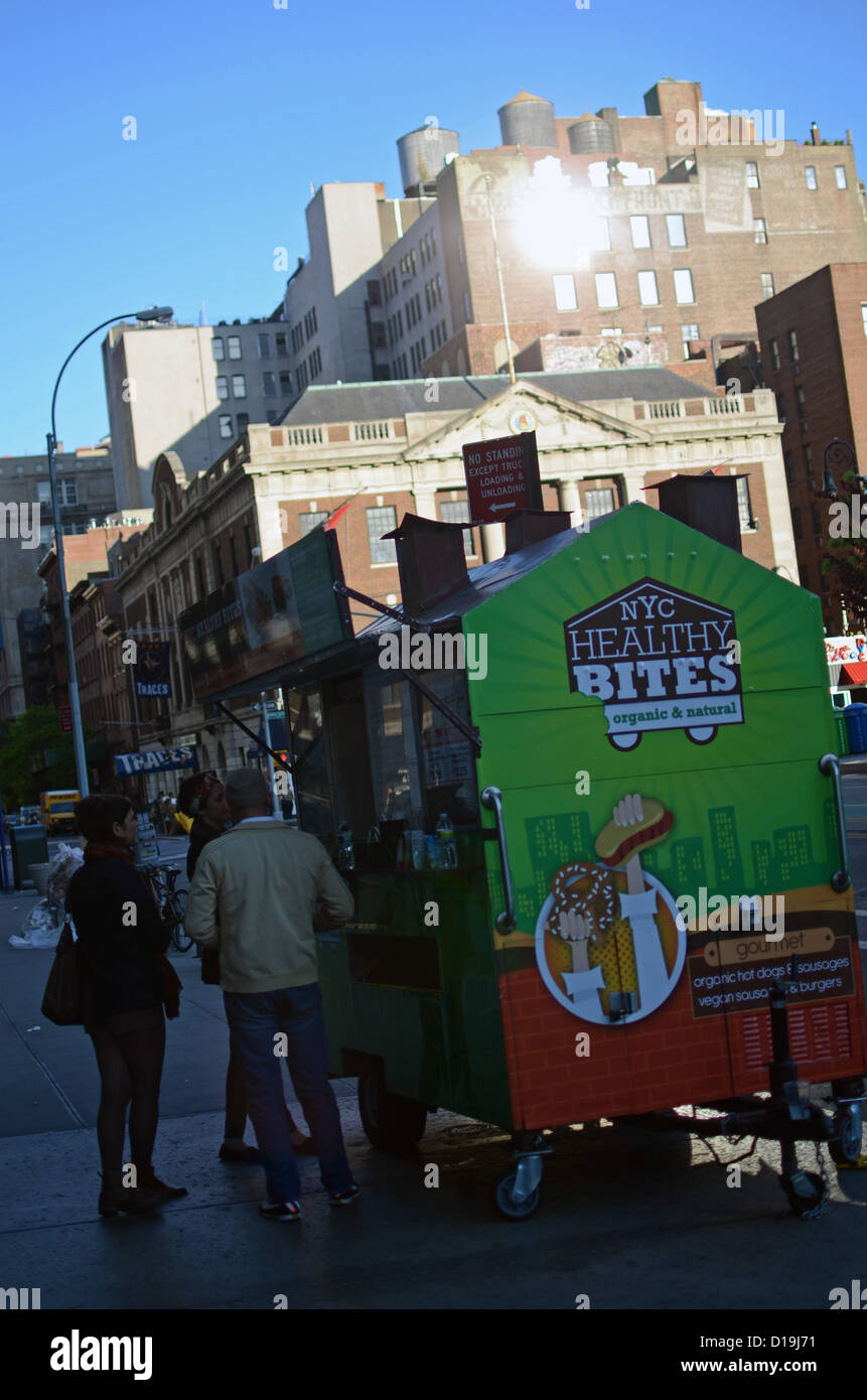 Street ice cream shop, Union Square Stock Photo Alamy