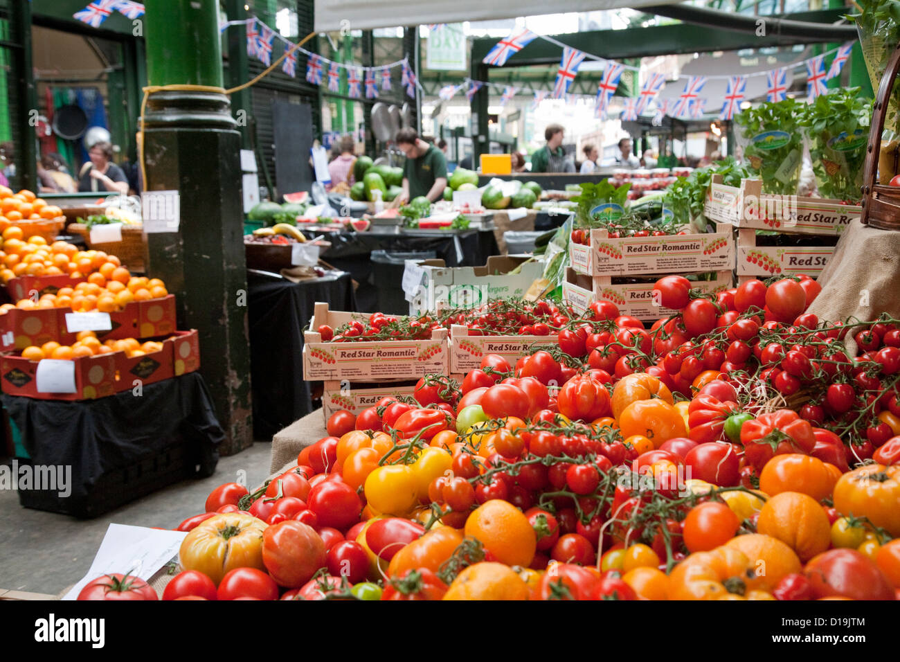 Fruit And Veg Market And London High Resolution Stock Photography and