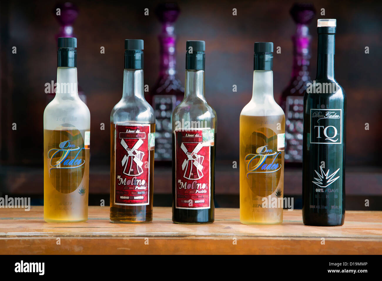 Tequila bottles hires stock photography and images Alamy