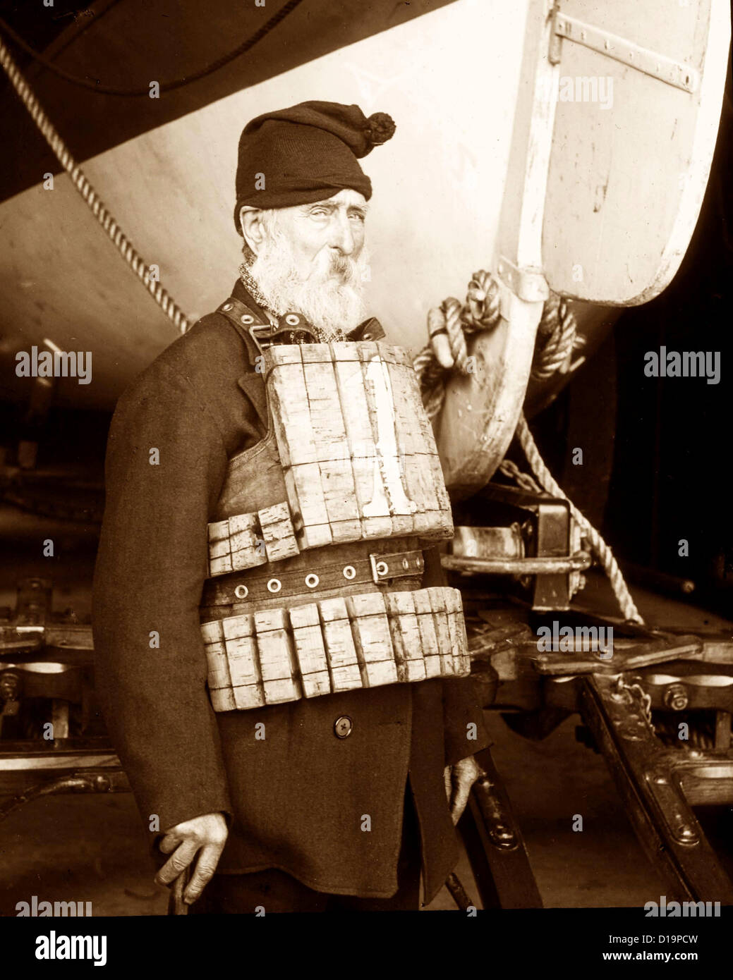 Lifeboatman Victorian period Stock Photo