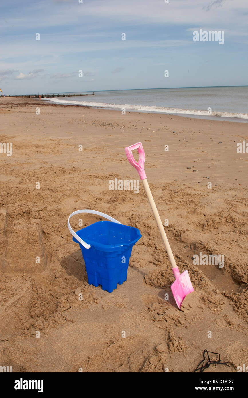 Bucket and spade Stock Photo Alamy