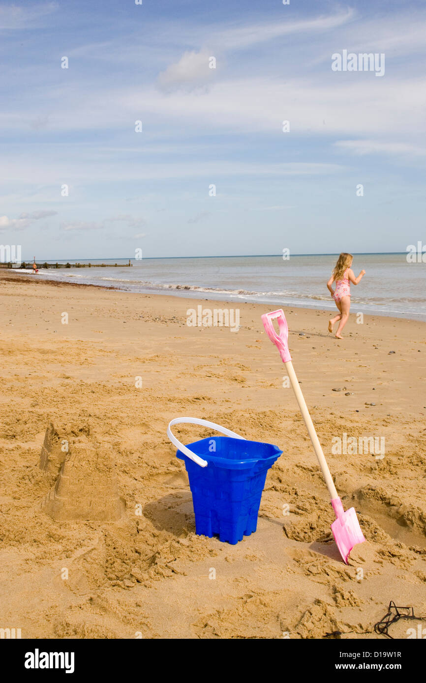 Bucket and spade Stock Photo Alamy