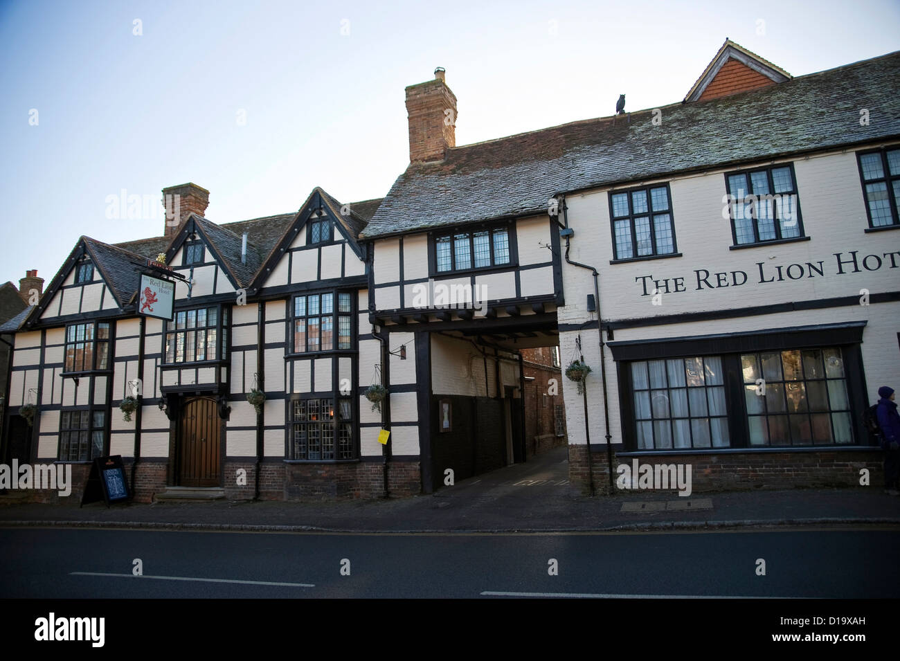 The Red Lion Hotel in Wendover, Buckinghamshire, UK Stock Photo