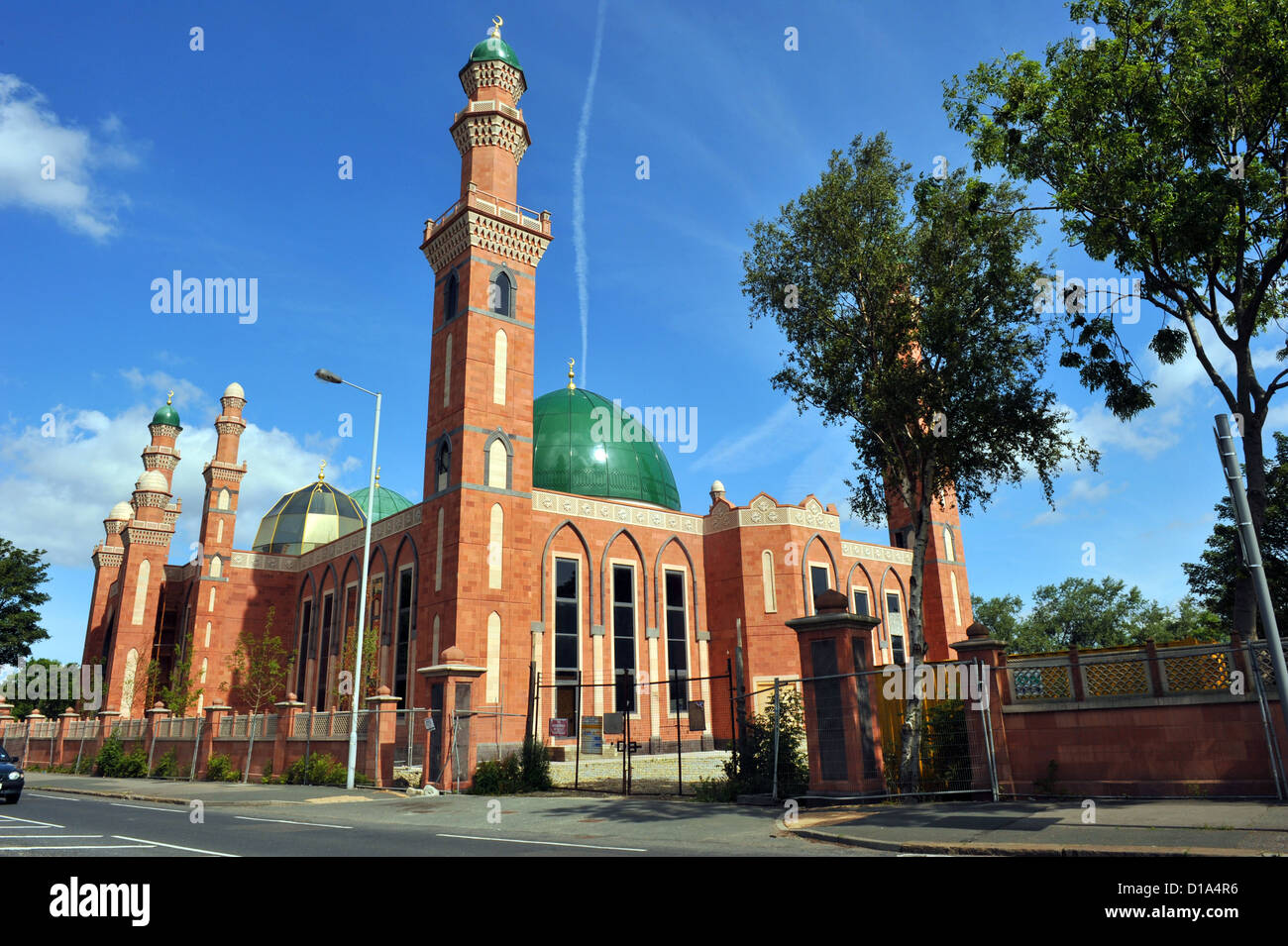 New Horton Park Mosque, Bradford UK Stock Photo