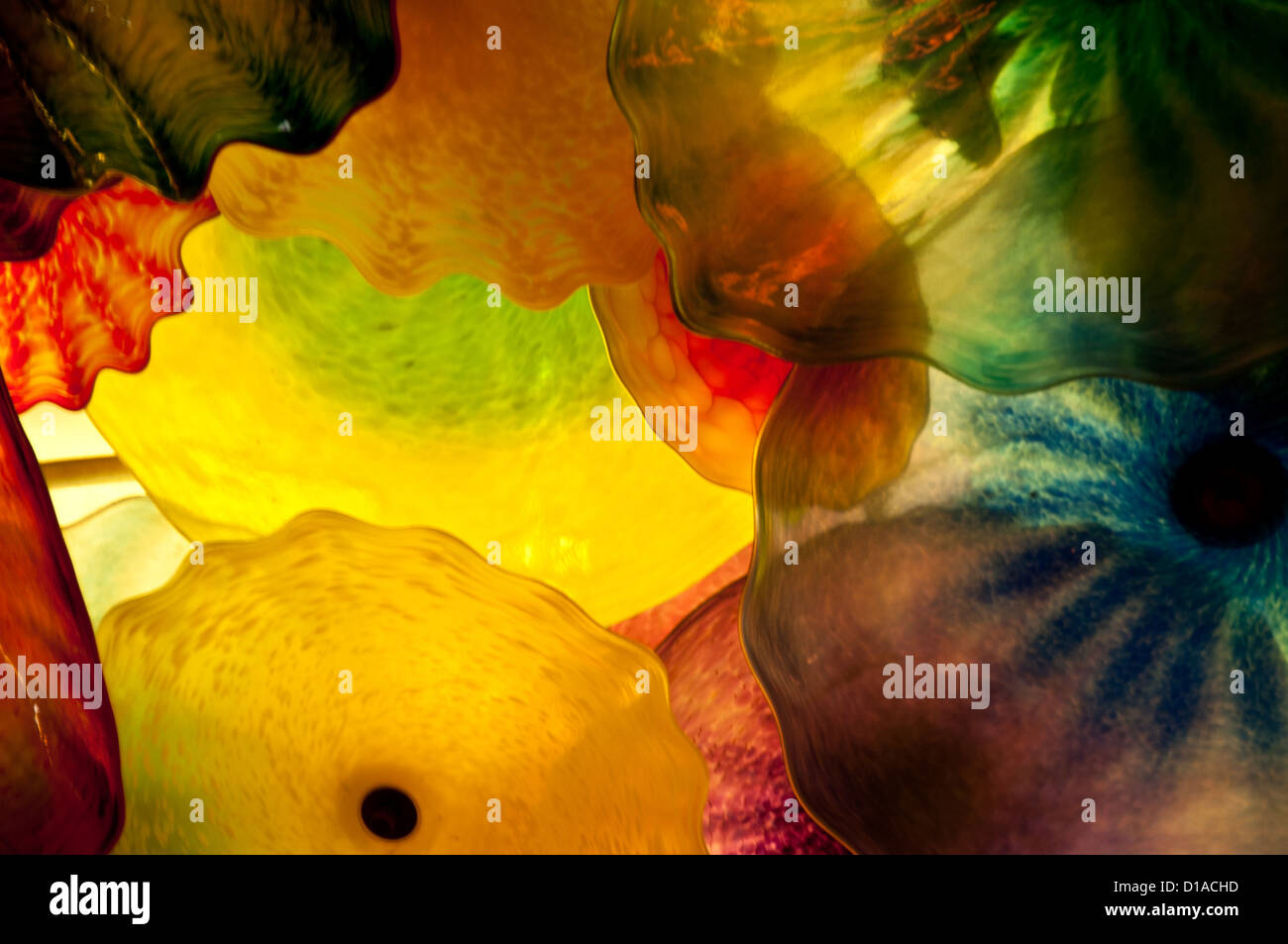 Chihuly glass art Ceiling at the Bellagio in Las Vegas Stock Photo Alamy