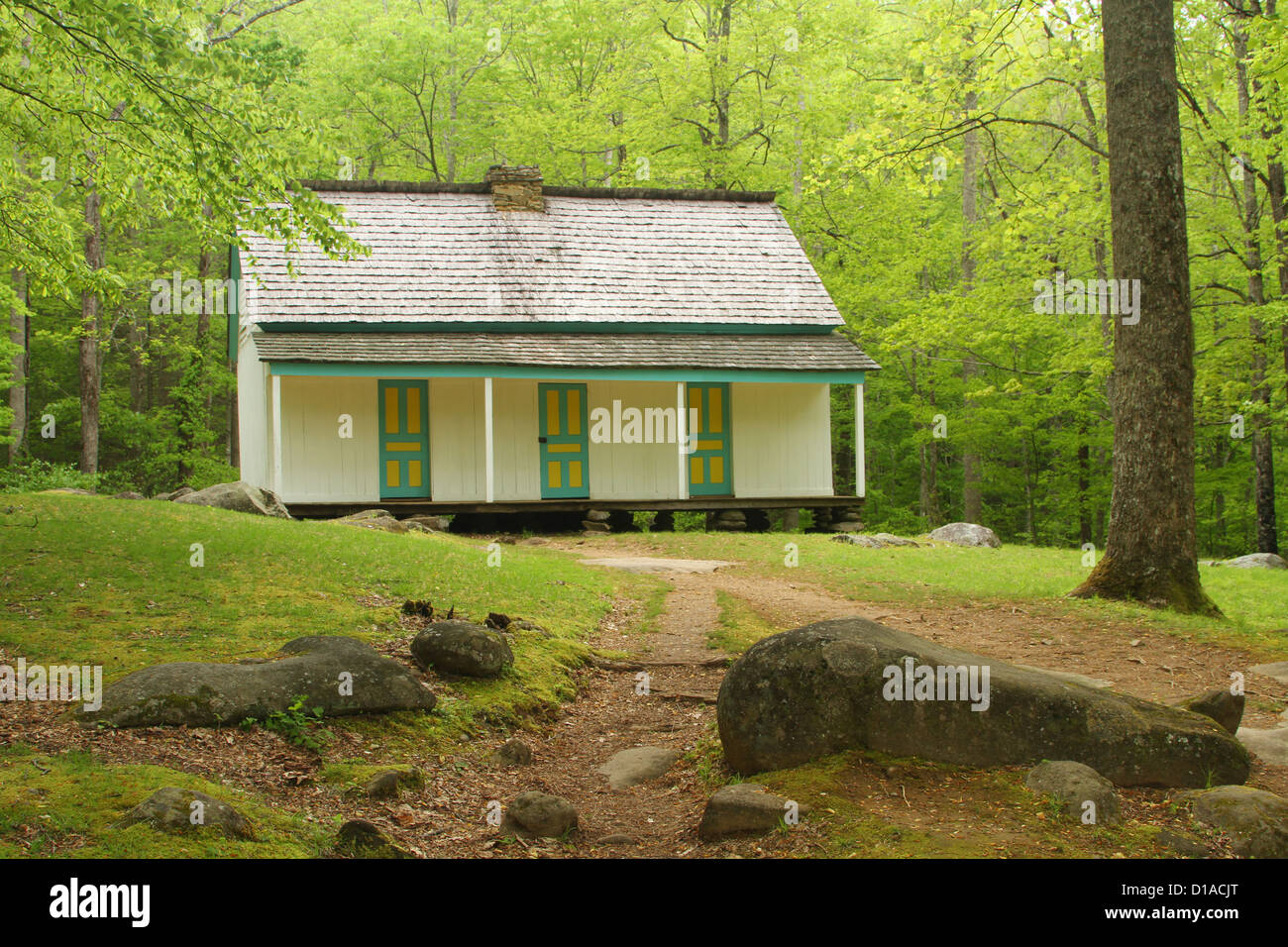 Alfred Reagan Place. Historic House Stock Photo - Alamy