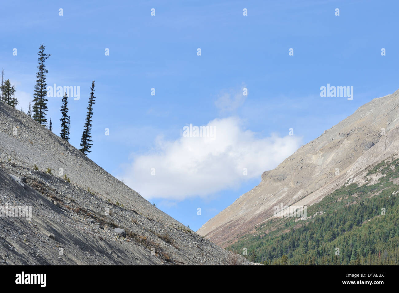 Canadian Rocky Mountains, Alberta, Canada Stock