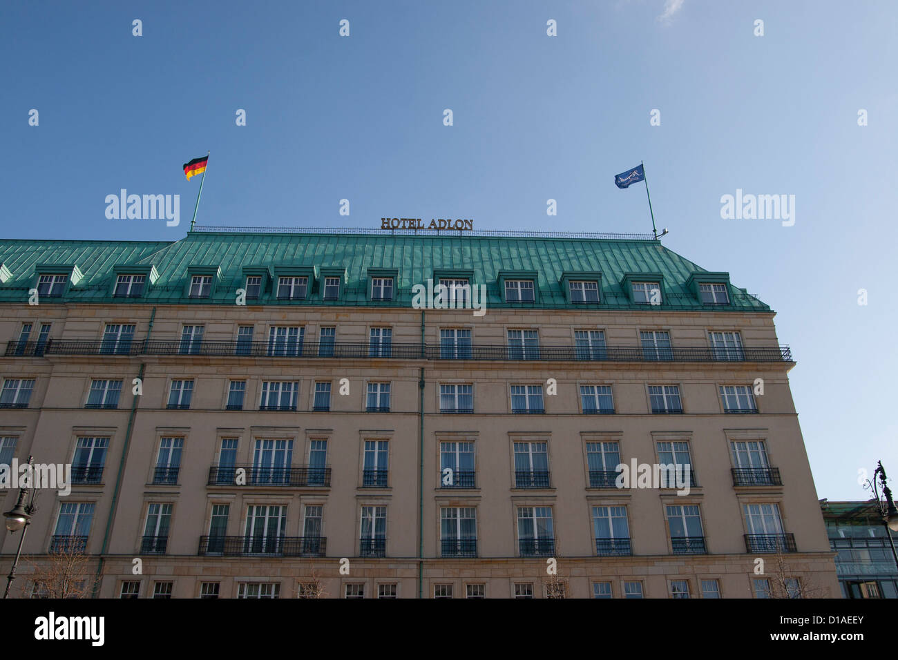 Hotel Adlon, Berlin. Stock Photo