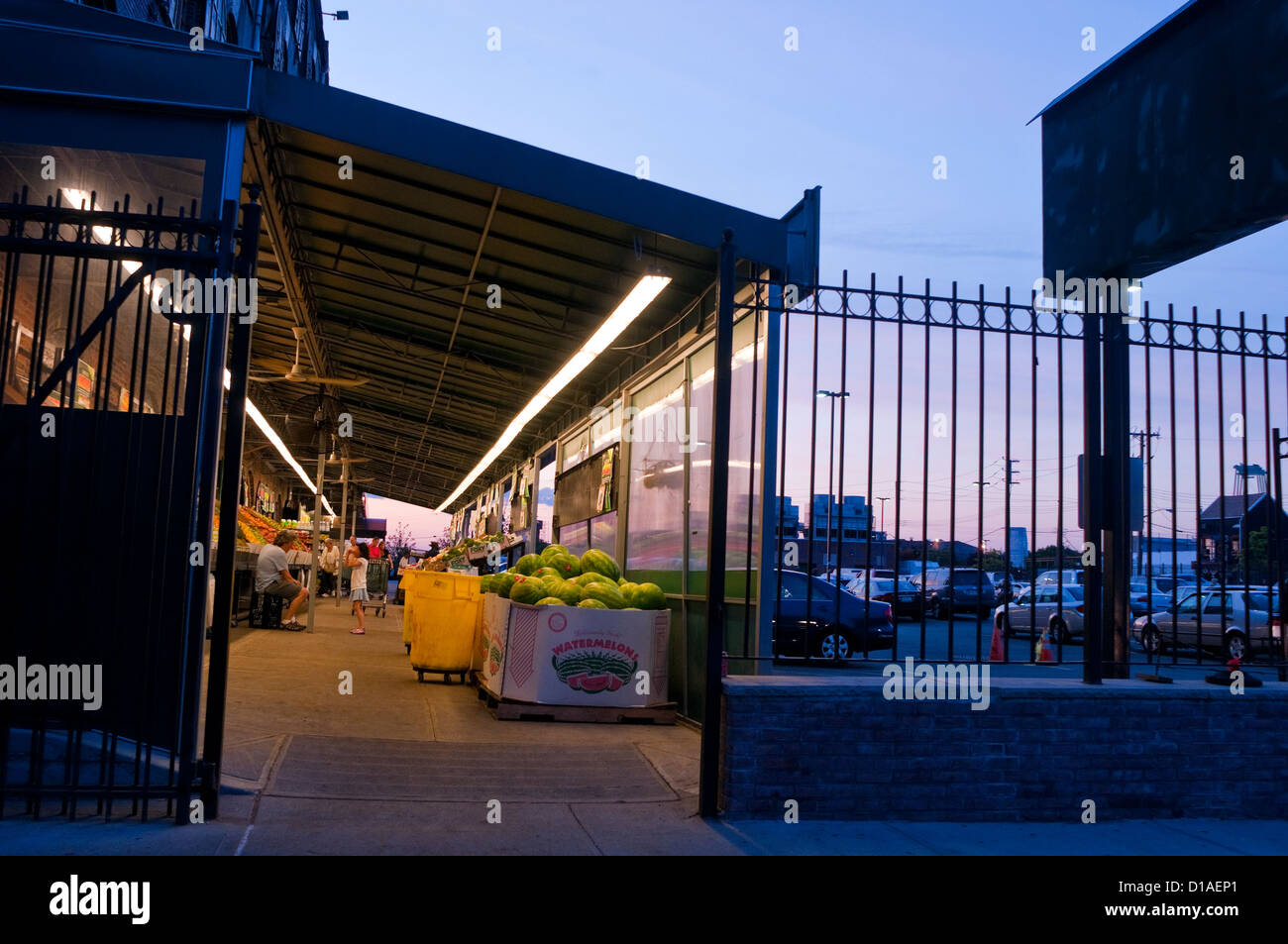 Fairway Market in Red Hook, Brooklyn Stock Photo