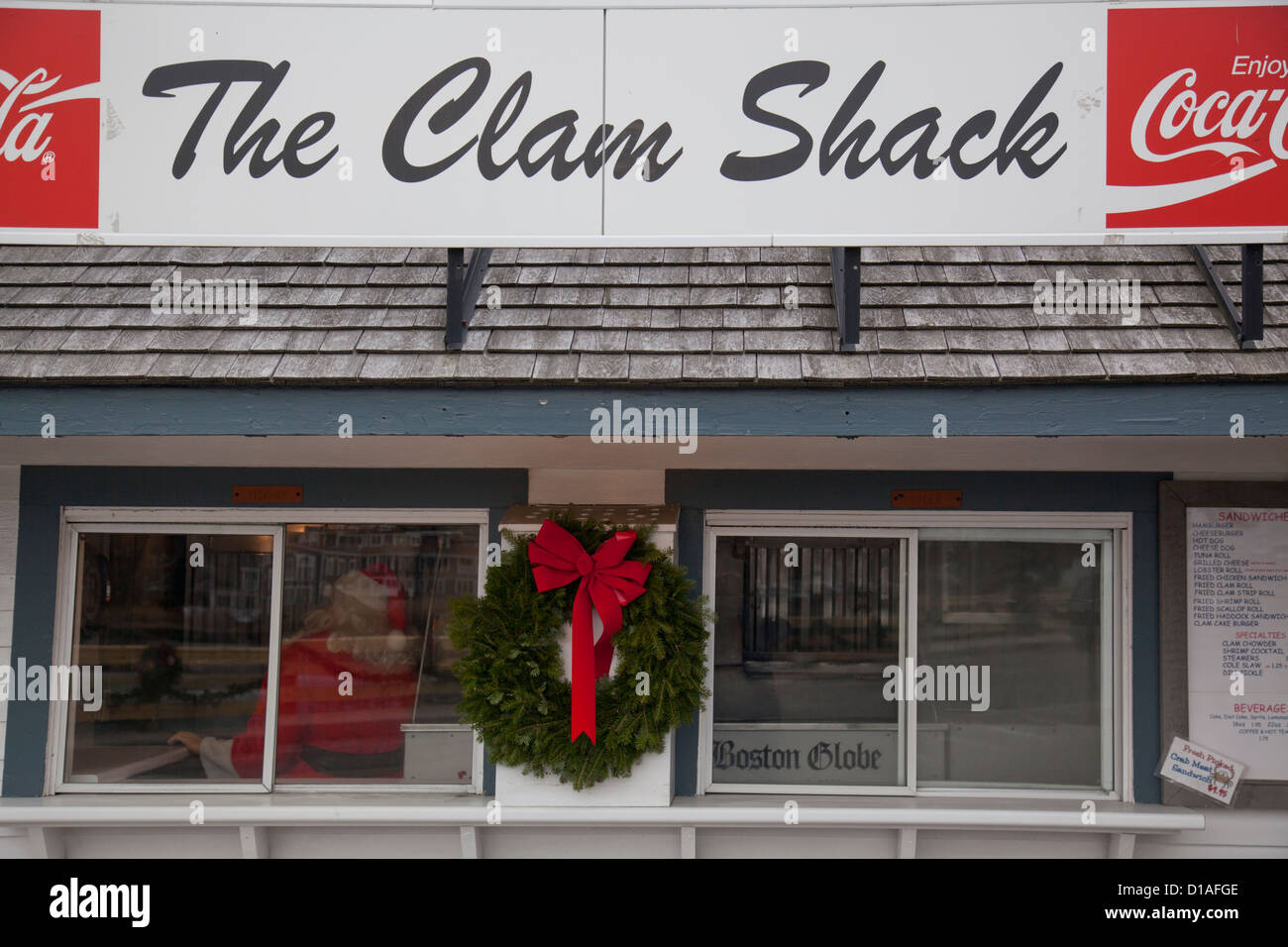 the Clam Shack in Kennebunkport Maine Stock Photo Alamy