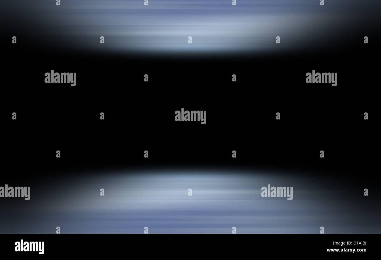 Blue tunnel or passage abstract render Stock Photo - Alamy