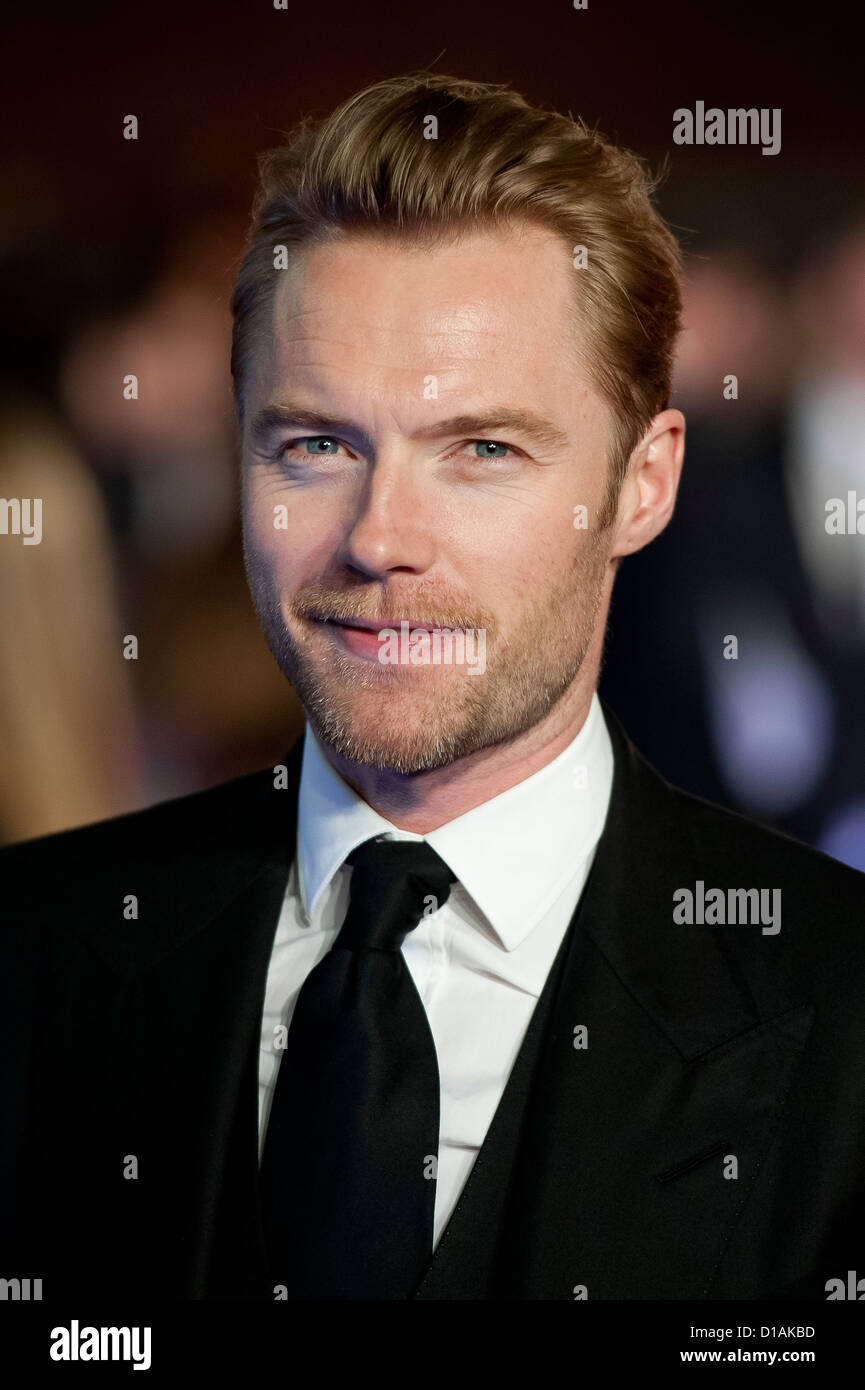 Ronan Keating arrives for the UK premiere of W.E at a central London cinema. Stock Photo
