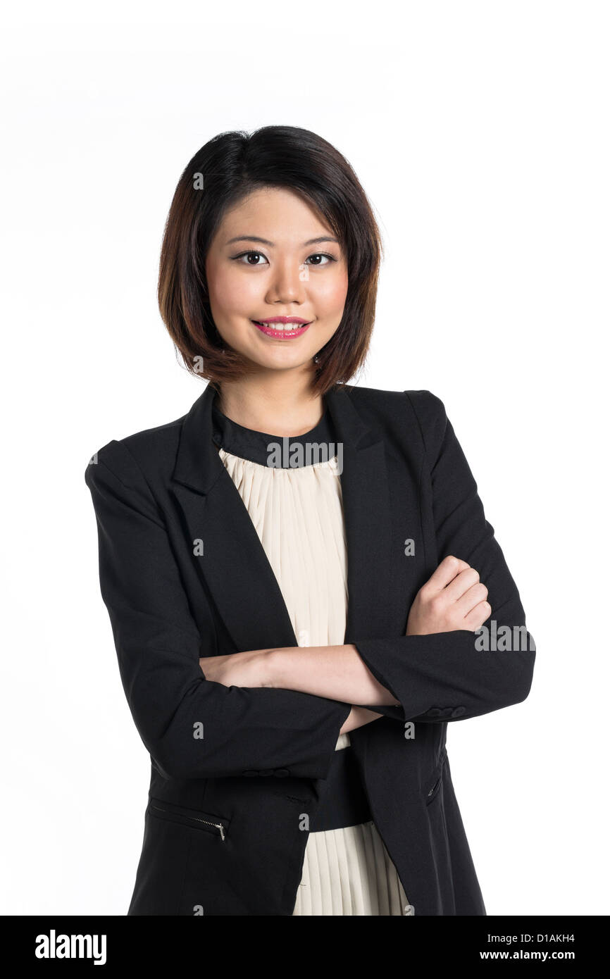 Beautiful happy suit woman hi-res stock photography and images - Alamy