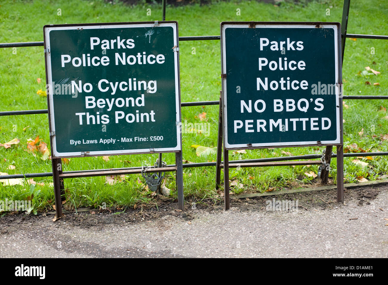 Park signs hires stock photography and images Alamy