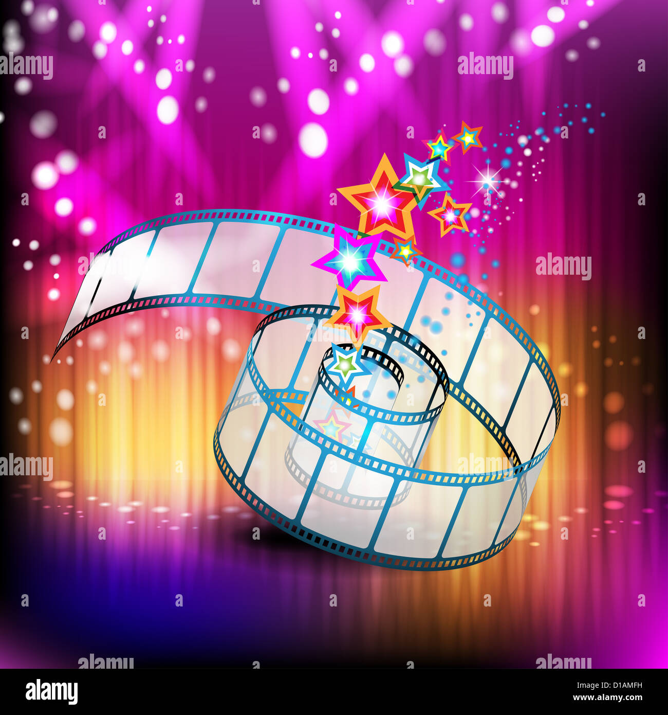 Film frames roll hires stock photography and images Alamy