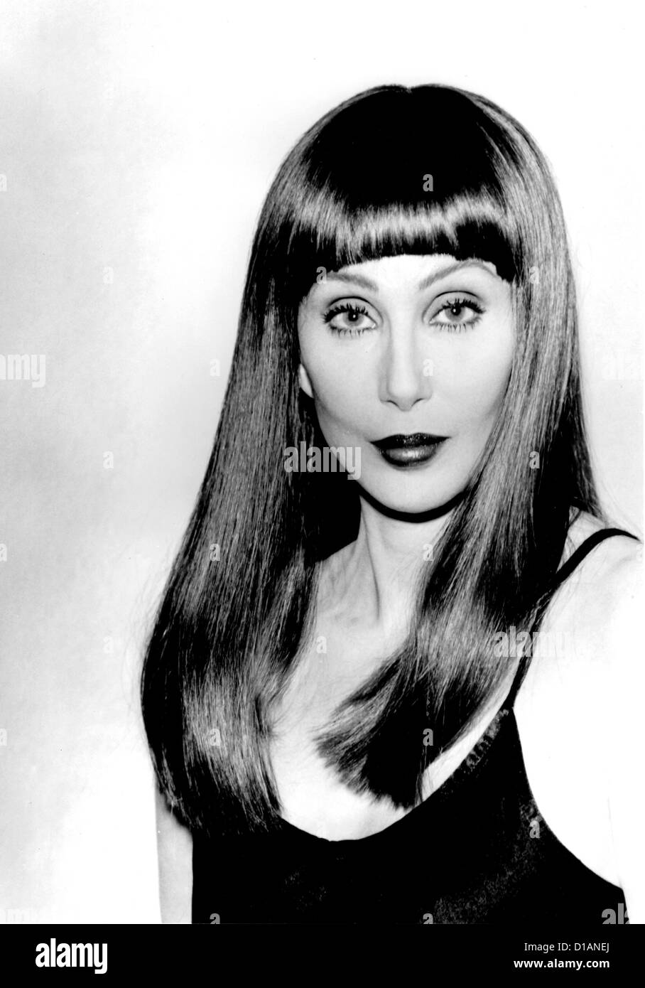 CHER  Promotional photo of US singer in 1995 Stock Photo