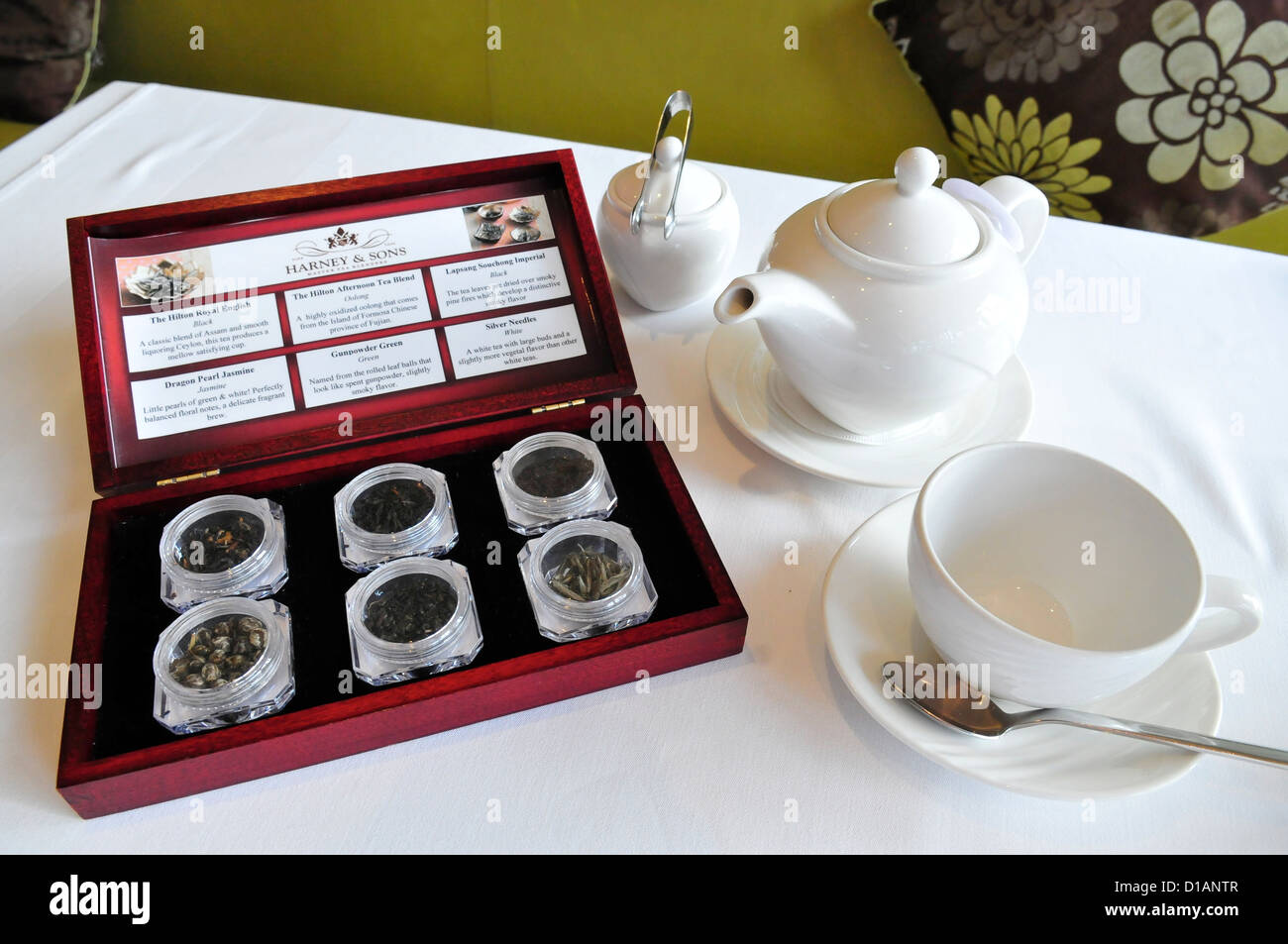 Selection teas afternoon tea london hires stock photography and images