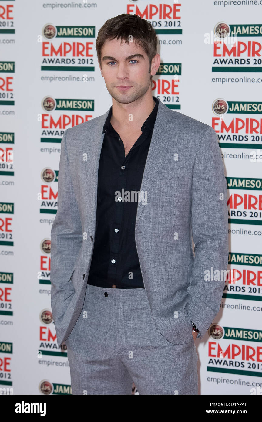 Chace Crawford arrives for the Jameson Empire Awards. Stock Photo