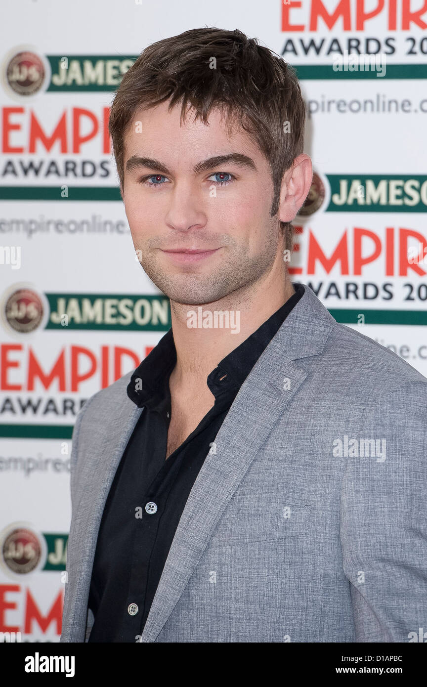 Chace Crawford arrives for the Jameson Empire Awards. Stock Photo