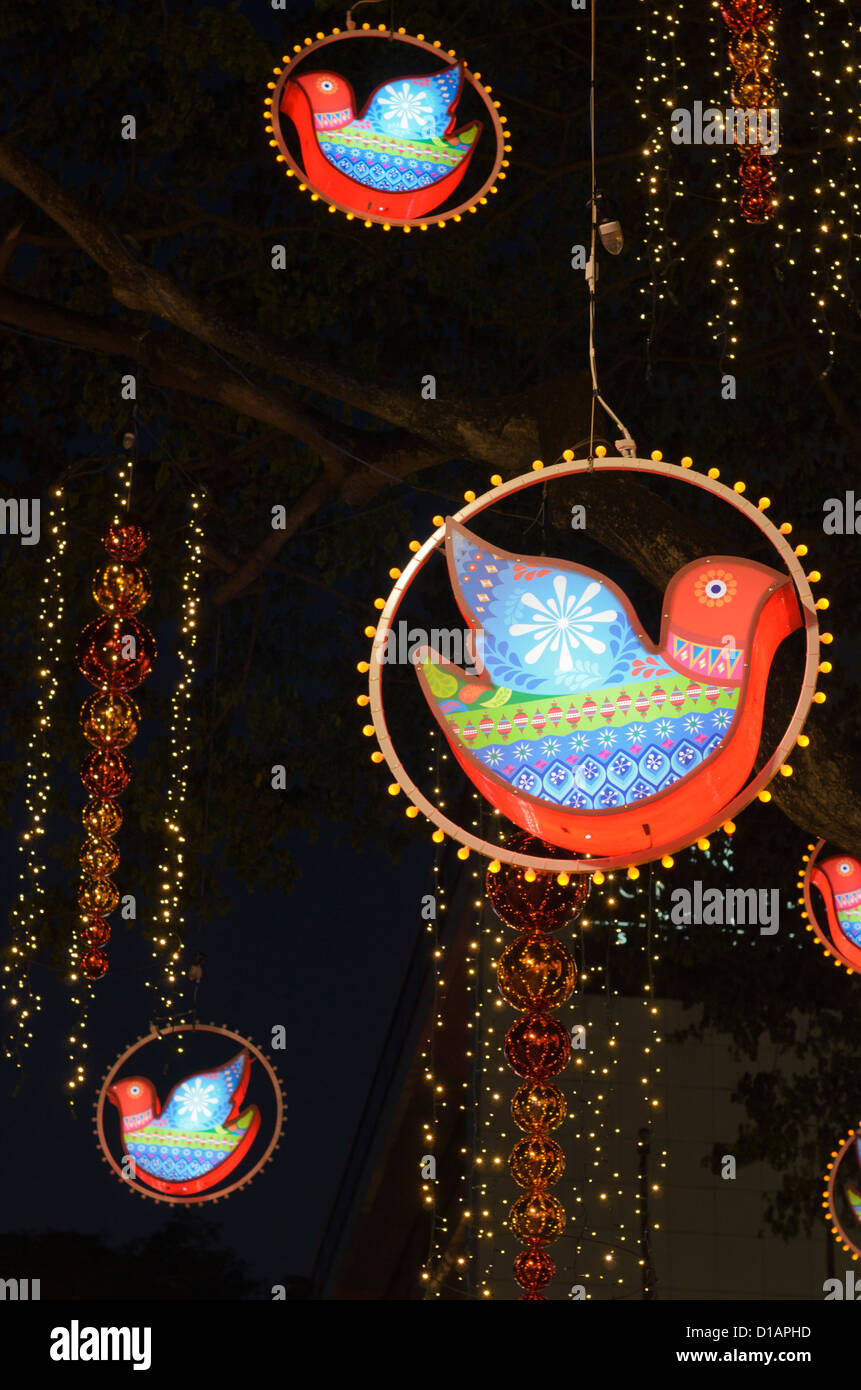 Christmas decorations along Orchard Rd, Singapore Stock Photo Alamy