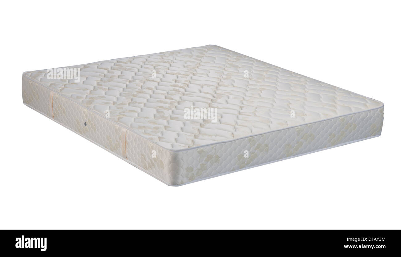 Sleep well all night with best quality mattress isolated Stock Photo - Alamy