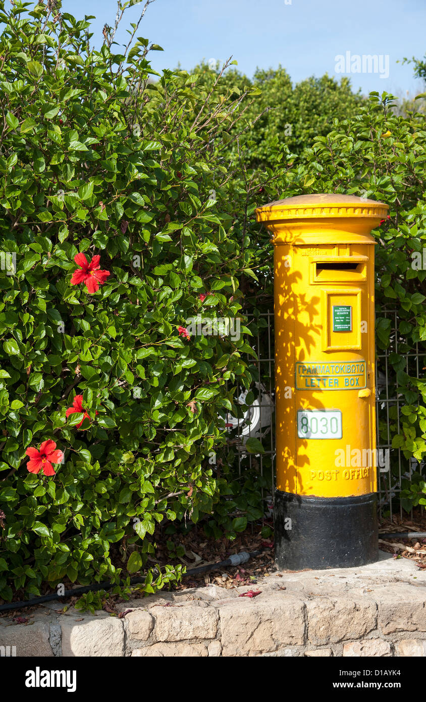 Yellow post boxes hires stock photography and images Alamy