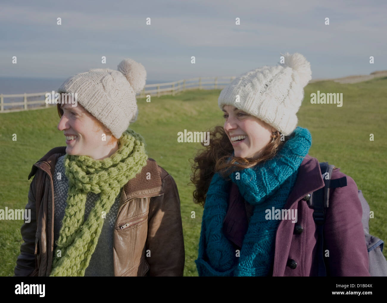 Standing two women laughing hi-res stock photography and images - Alamy