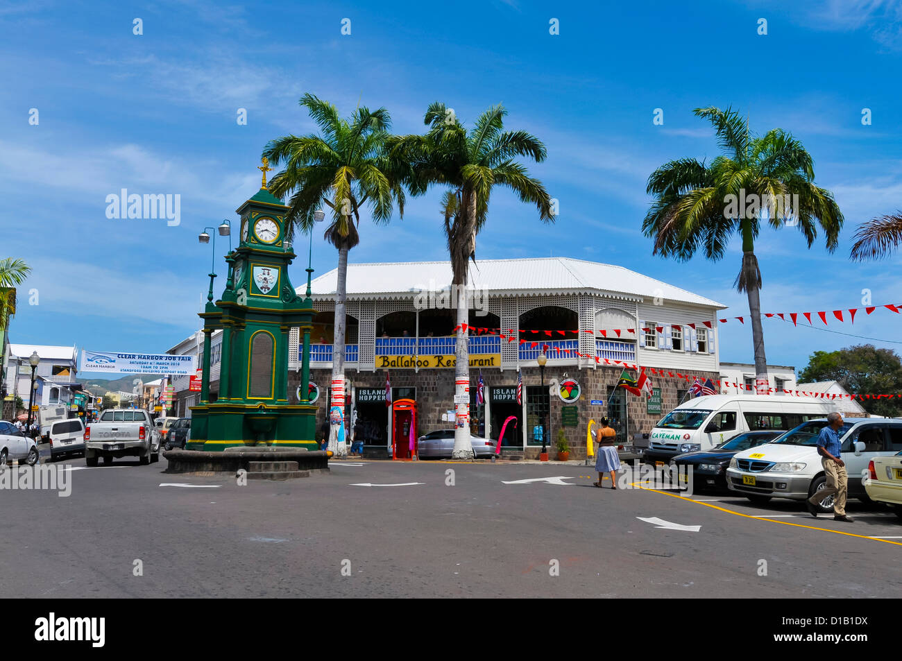 Basseterre; st.kitts; caribbean island Stock Photo Alamy