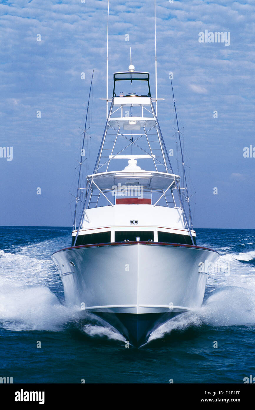 Sport fishing boat Florida Keys Stock Photo - Alamy