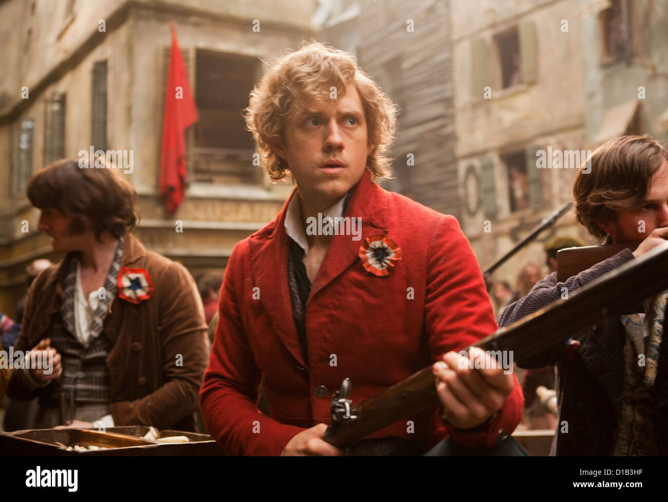 LES MISERABLES 2012 Universal Pictures film with Aaron Tveit as Enjolras  Stock Photo - Alamy