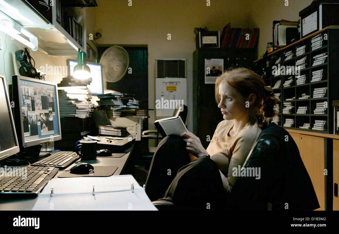 ZERO DARK THIRTY 2012 Columbia/Universal film with Jessica Chastain as