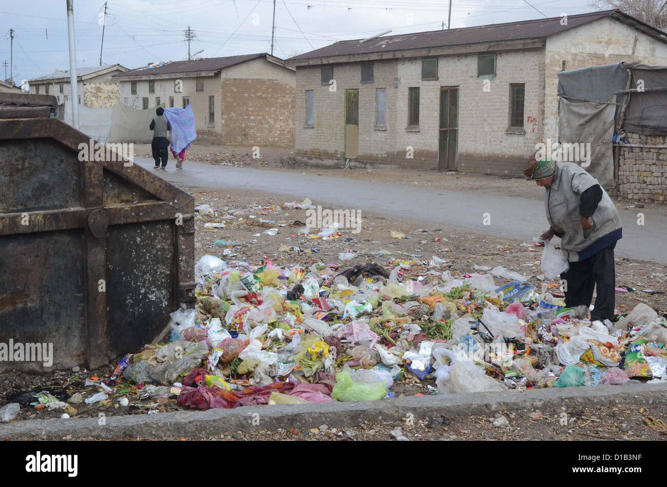 Garbage collector, who collects garbage to earn their livelihood for