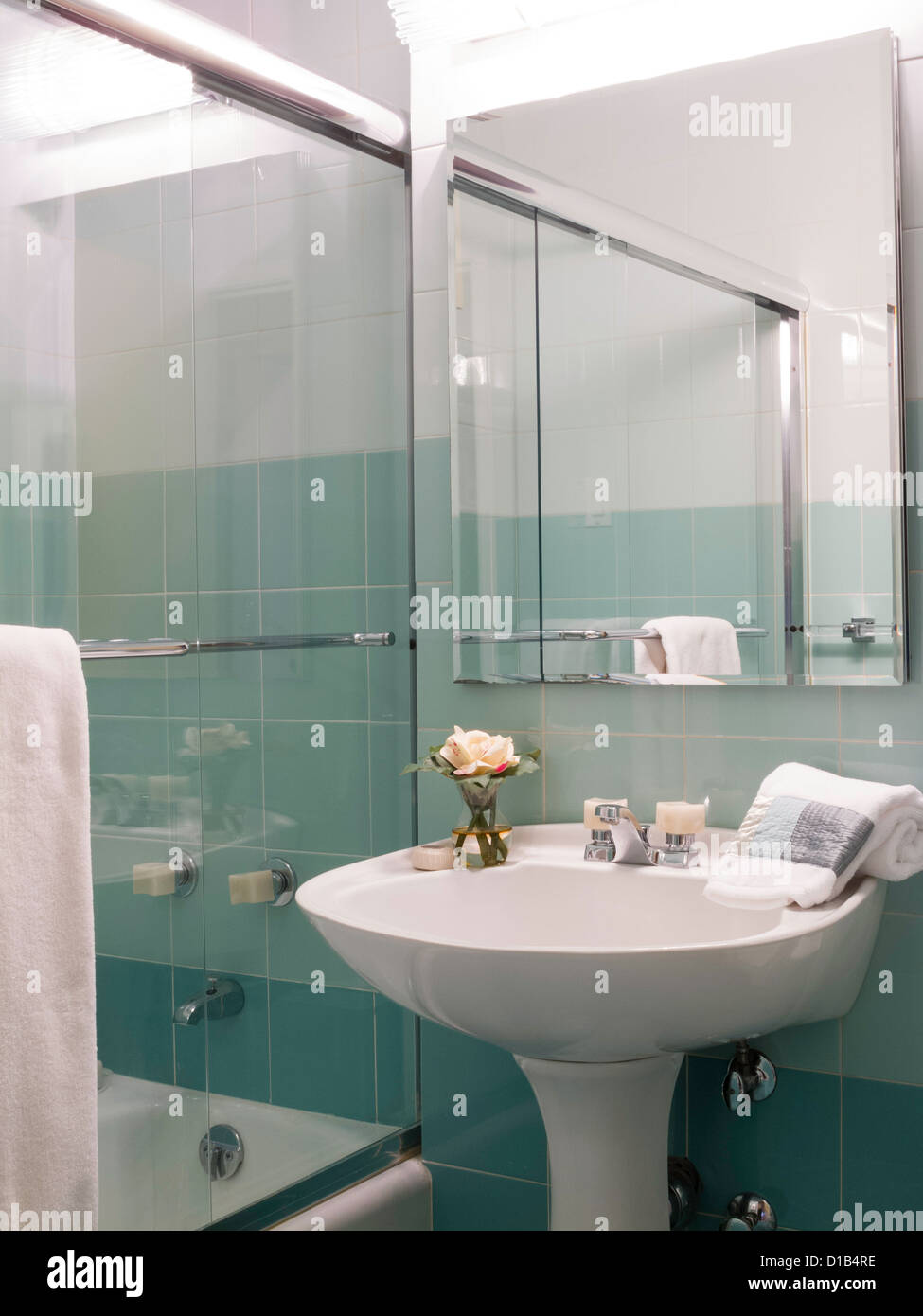 Bathroom Interior, USA Stock Photo - Alamy
