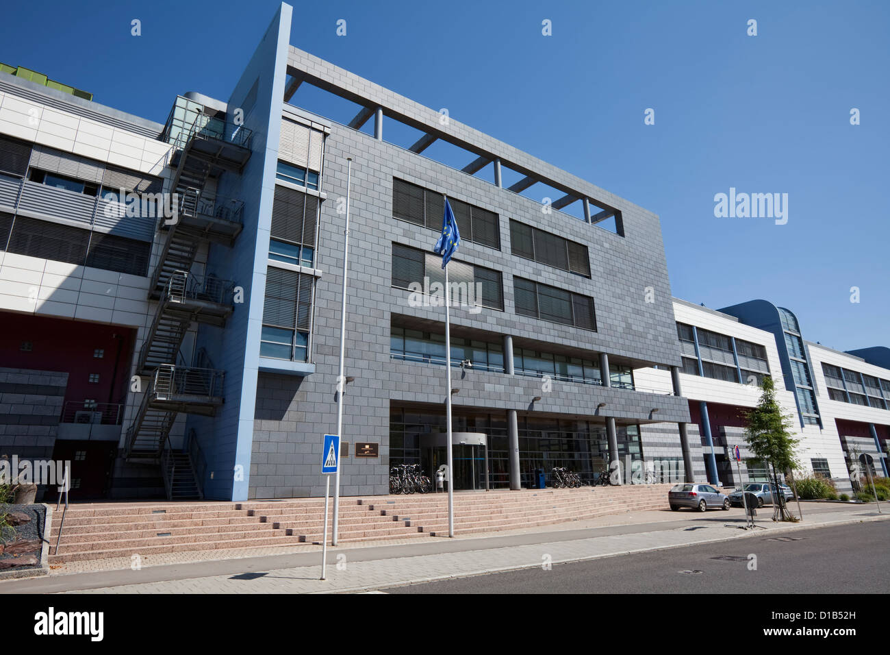 Eurostat Building, Luxembourg, Europe Stock Photo