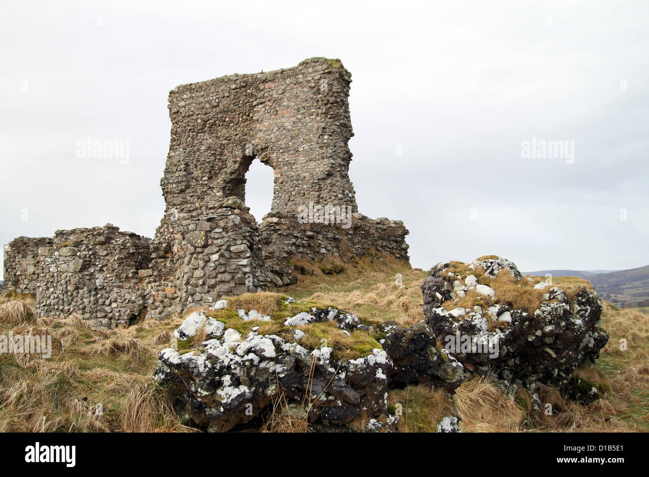Dunnydeer Hill Fort, near Insch, Scotland Stock Photo - Alamy