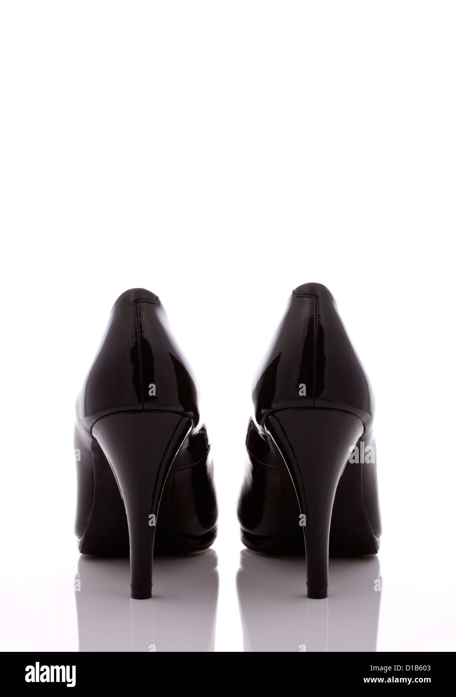 Black patent leather high heels hi-res stock photography and images - Alamy