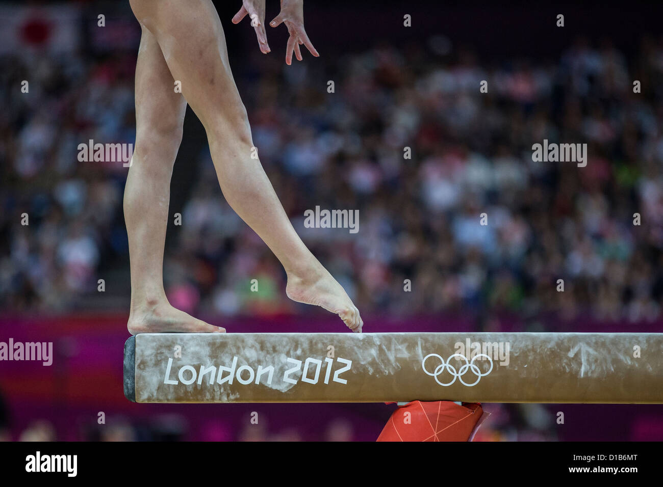 Womens gymnastics feet hi-res stock photography and images - Alamy