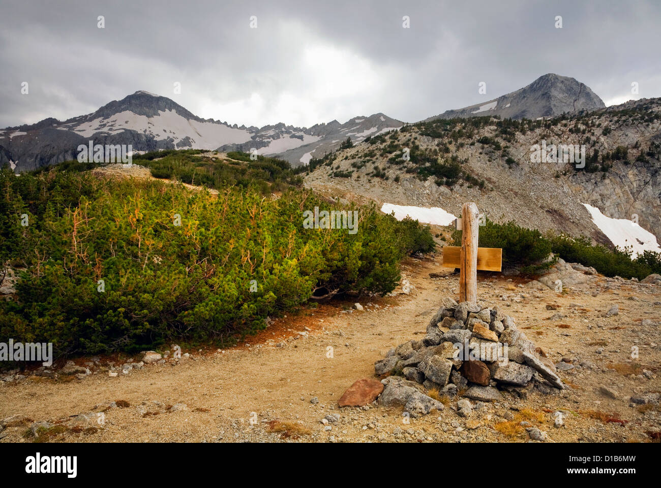 OR0079700...OREGON Eagle Cap from Glacier Pass in the Eagle Cap