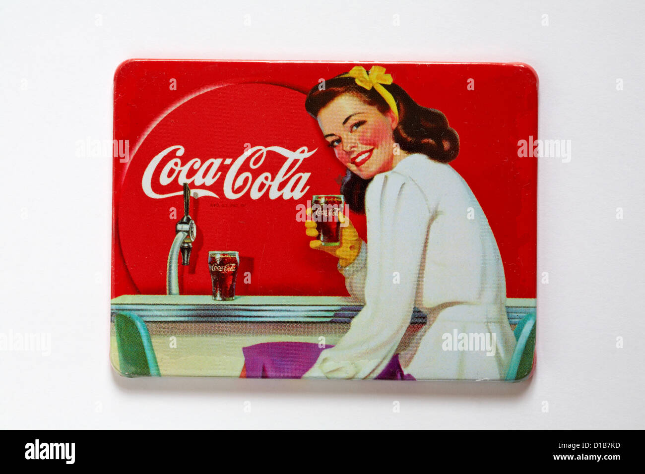 USA Coca Cola Snack Sandwich Snack Metal Advertising Sales Poster