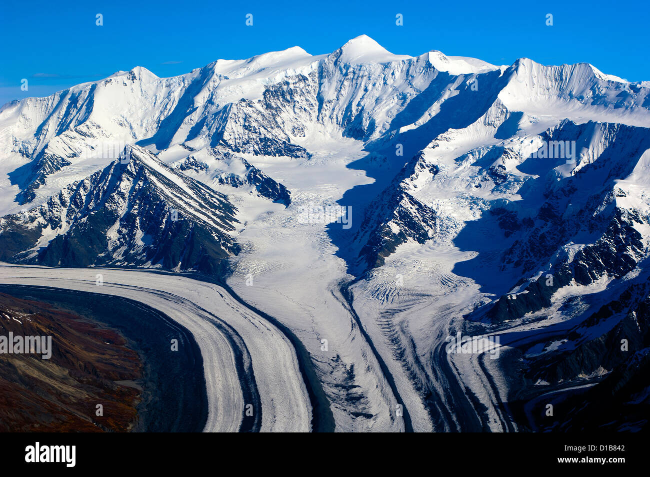 On top of the world at Mount Goode in the Chugach National Forest, Alaska  Stock Photo - Alamy