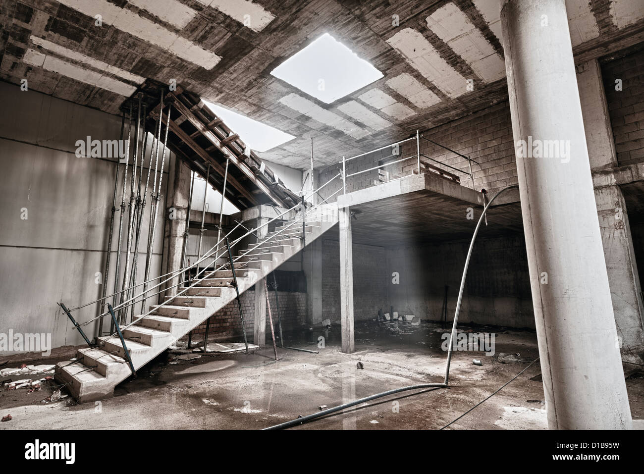 Abandoned building. Stock Photo