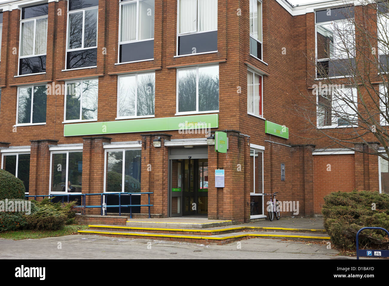 Front of Solihull Job Centre, West Midlands Stock Photo Alamy