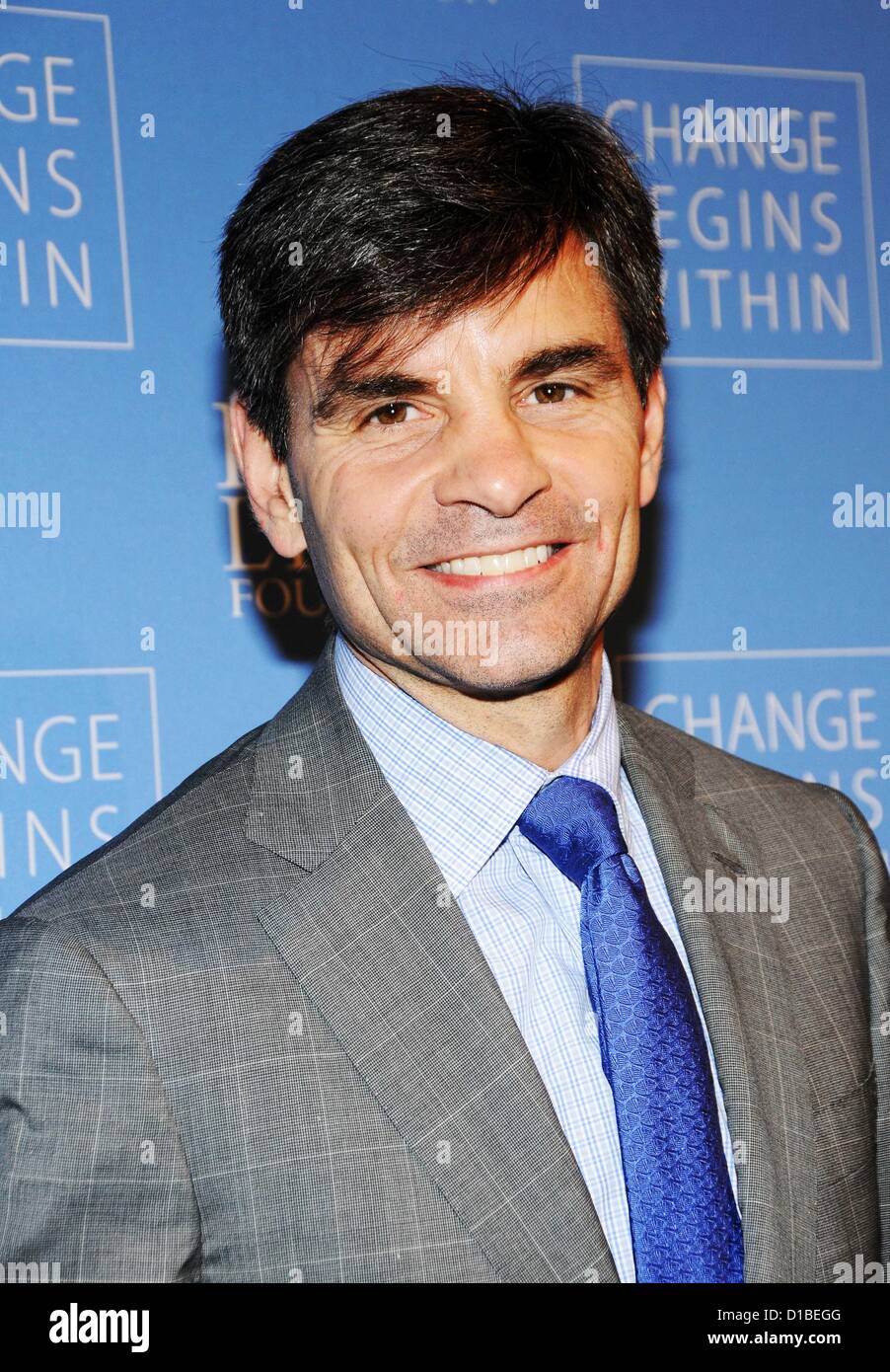 Stephanopoulos at arrivals for Change Begins Within Benefit Gala