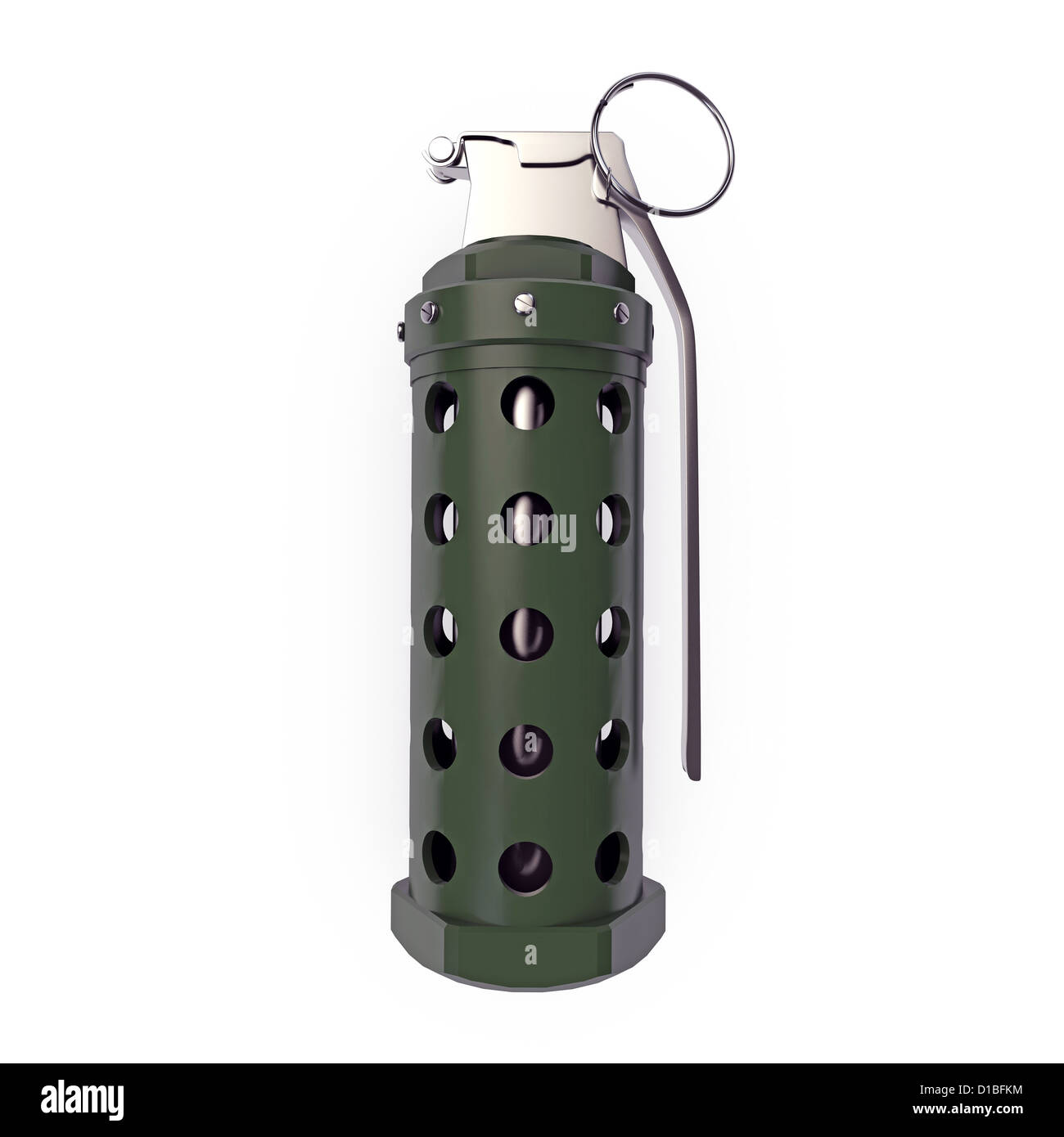grenade isolated on white background Stock Photo - Alamy