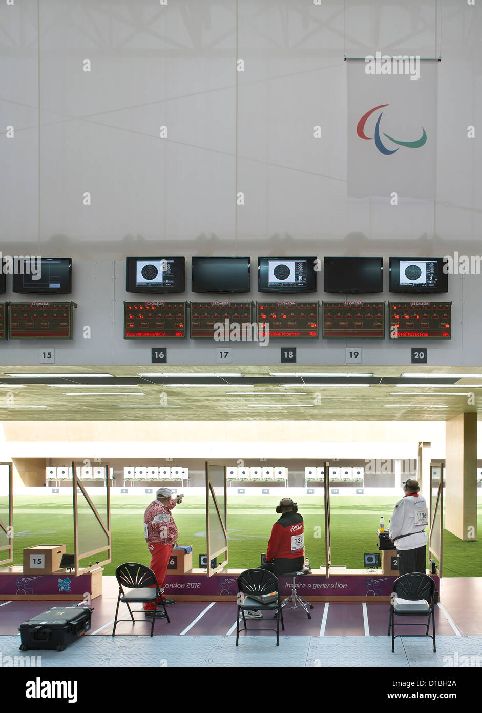 Olympic Shooting Ranges, London, United Kingdom. Architect Magma