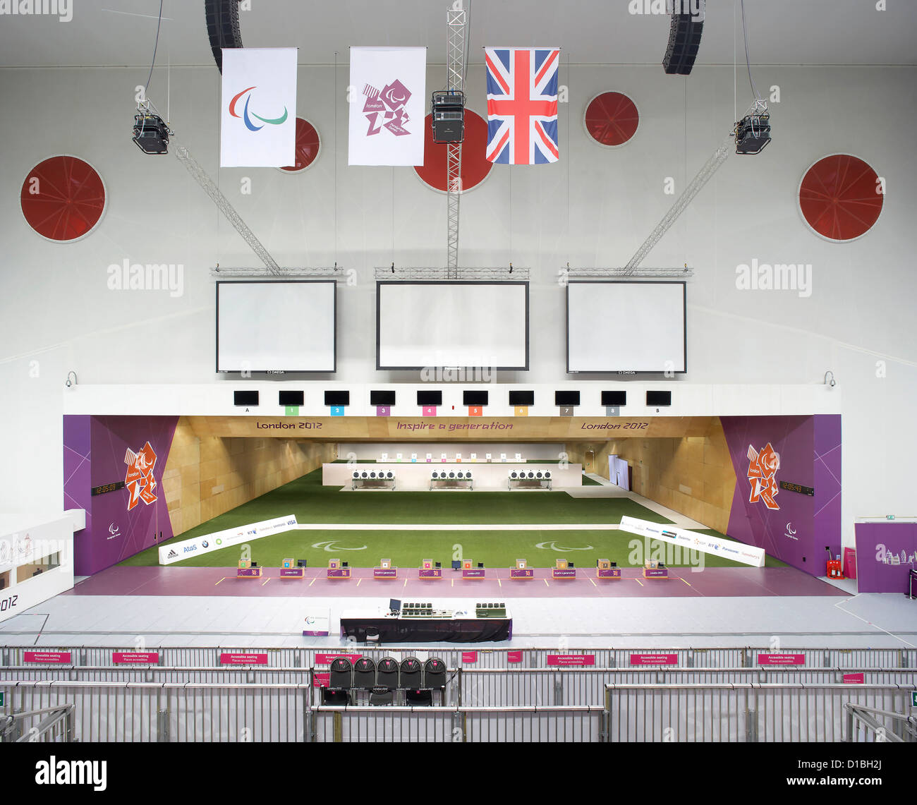 Olympic Shooting Ranges, London, United Kingdom. Architect Magma